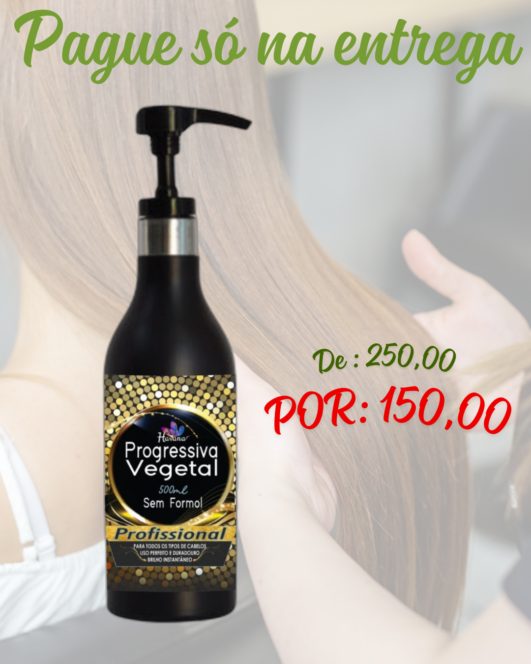 Havana - Progressiva Vegetal Sem Formol 500ml