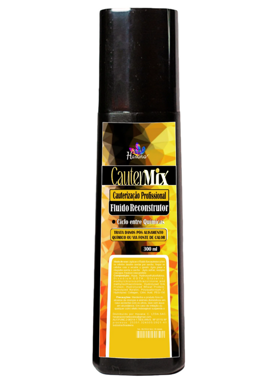 Cautermix – Cauterização Profissional para Todos os Tipos de Cabelo 300ml