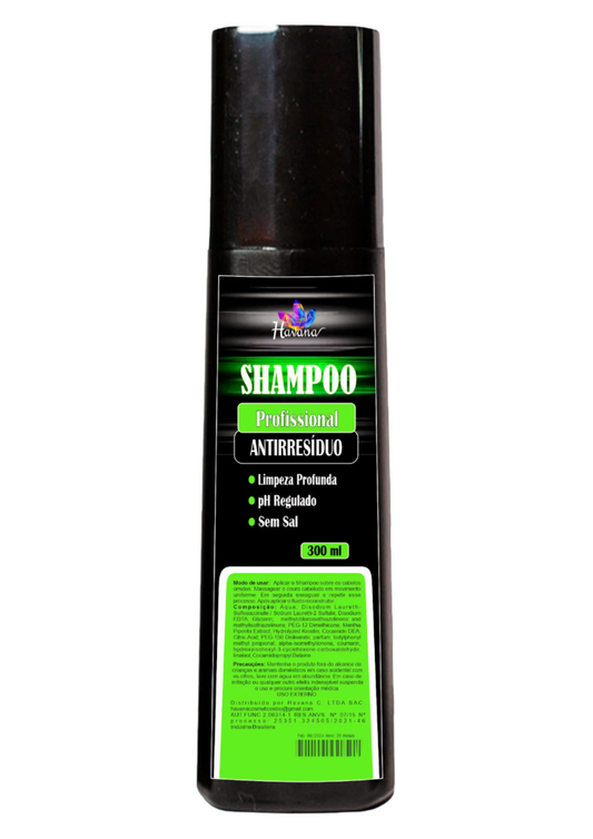 SHAMPOO ANTIRRESÍDUO - Kit com 2 Unidades (300ml cada)